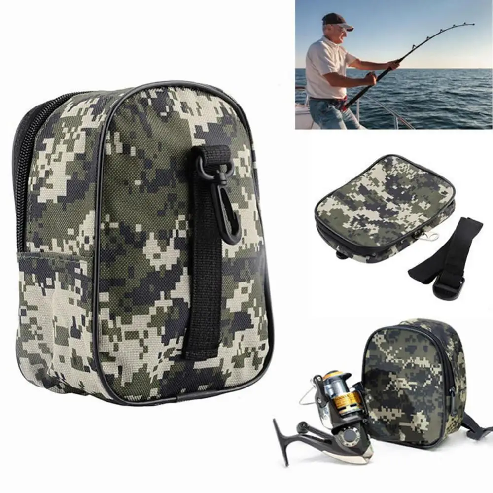 Outdoor Camouflage Fishing Reel Waist Bag Portable Tackle Holder Storage Pouch
Outdoor Camouflage Fishing Reel Waist Bag Portable Tackle Holder Storage Pouch