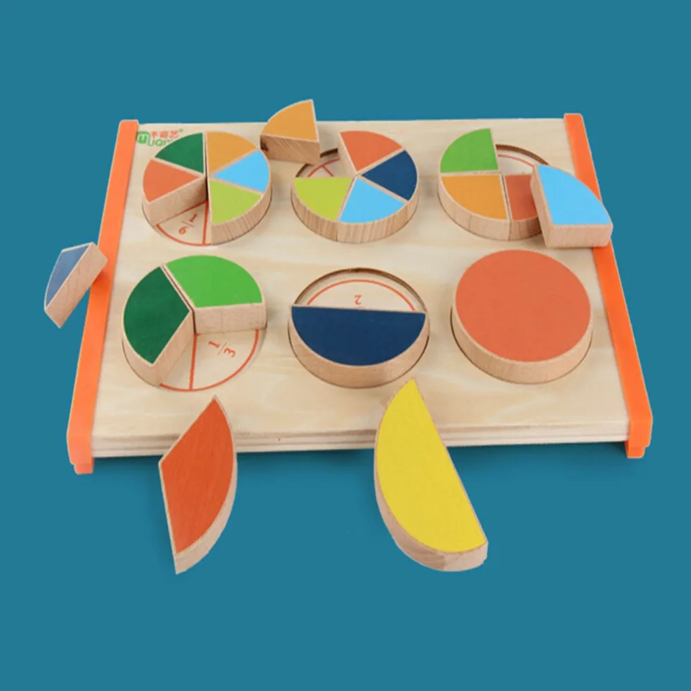 Fun Baby Early Learning Wood Mathematical Development Intelligence Fraction Board Kids Wood Learning & Education Puzzle Toy
Fun Baby Early Learning Wood Mathematical Development Intelligence Fraction Board Kids Wood Learning & Education Puzzle Toy