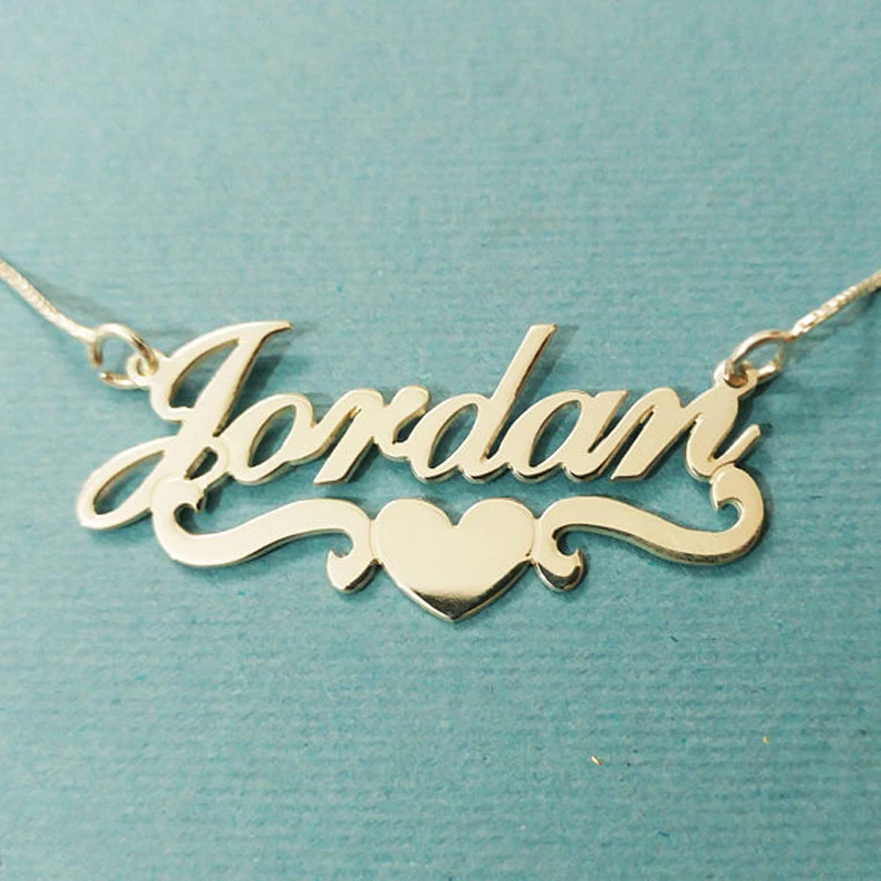 Personalized Heart Necklace Letter Nameplate Stainless Steel Custom Name Pendant For Women Wedding Jewelry Bridesmaid Gifts
Personalized Heart Necklace Letter Nameplate Stainless Steel Custom Name Pendant For Women Wedding Jewelry Bridesmaid Gifts