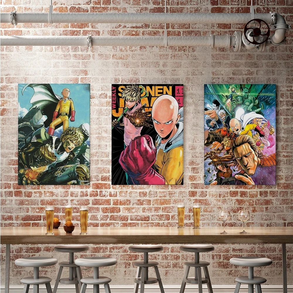 Anime One Punch Man Wall Art Canvas Poster Pictures Home Decoration HD Prints Painting Nordic Creative Modular For Children Room
Anime One Punch Man Wall Art Canvas Poster Pictures Home Decoration HD Prints Painting Nordic Creative Modular For Children Room