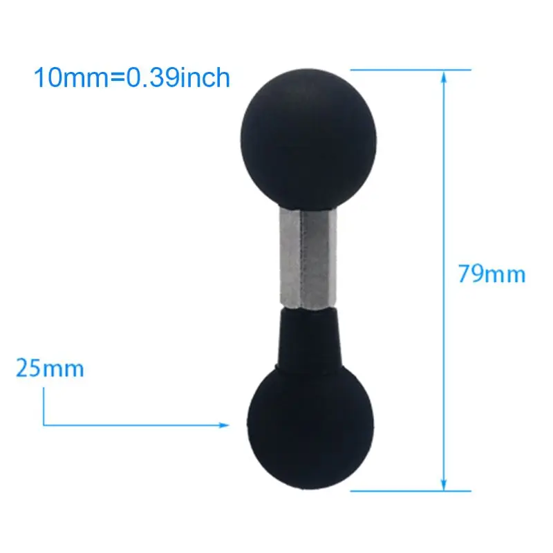 79MM Double Dual Head Ball Mount Adapter for Action Camera Smartphone GPS Bracket Converter Accessories
79MM Double Dual Head Ball Mount Adapter for Action Camera Smartphone GPS Bracket Converter Accessories