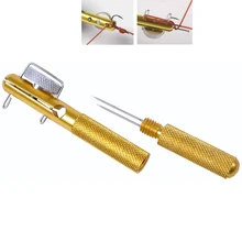 Fast Fishing Knot Tying Tool Double-Headed Needle Fishing Line Hook Device Knot Tyer Fishing Line Winder