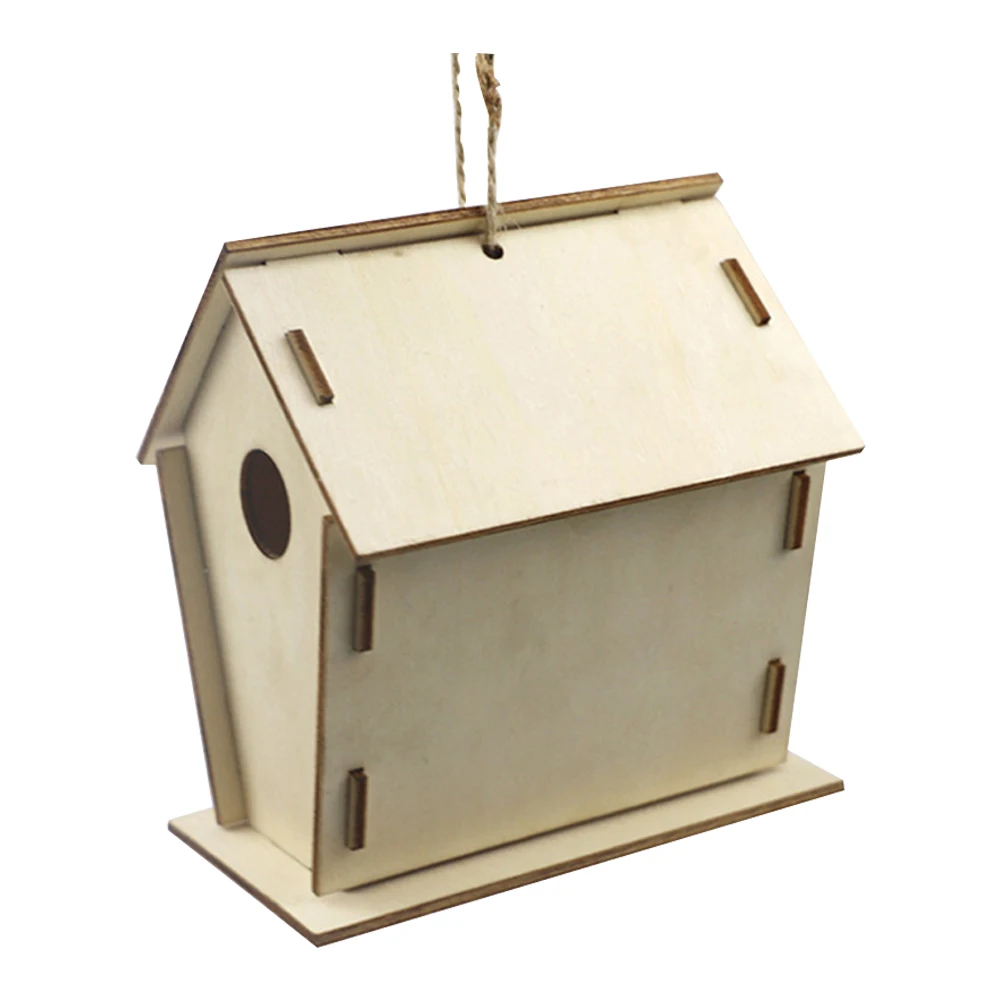 Hanging Paint Birdhouse Home Bird House Kit Building For Kids Paints Brushes Girls Boys DIY Pet Supplies Crafts Wooden Arts
Hanging Paint Birdhouse Home Bird House Kit Building For Kids Paints Brushes Girls Boys DIY Pet Supplies Crafts Wooden Arts