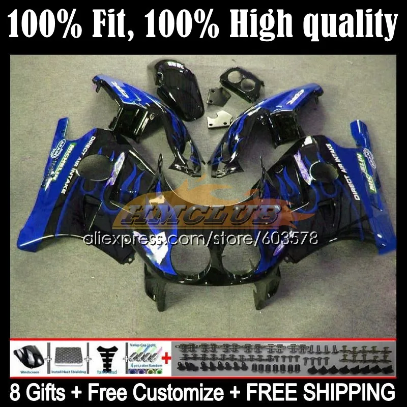 Injection For HONDA CBR250RR CBR 250 250RR 90 91 92 93 94 41CL.266 MC22 CBR250 R RR 1995 1996 1997 1998 1999 Fairing Blue Flames
Injection For HONDA CBR250RR CBR 250 250RR 90 91 92 93 94 41CL.266 MC22 CBR250 R RR 1995 1996 1997 1998 1999 Fairing Blue Flames