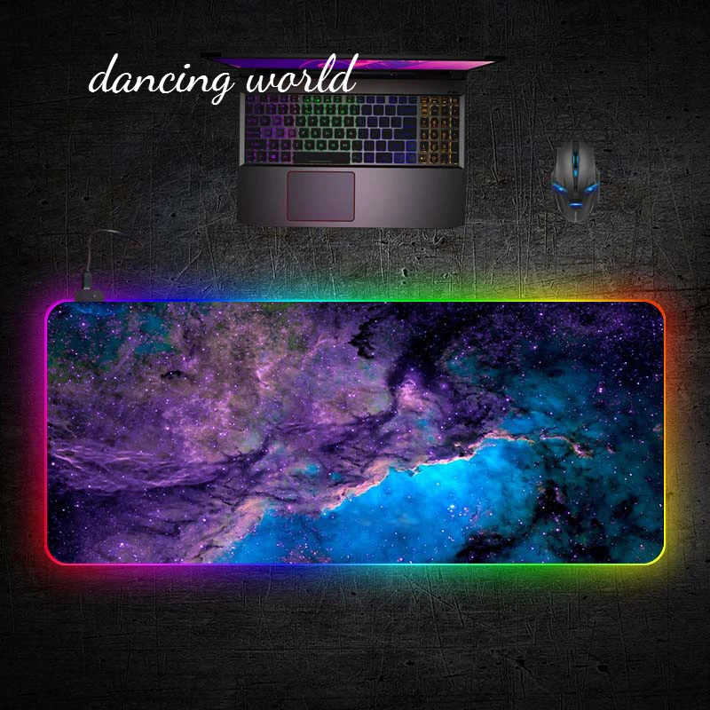 Игровой коврик для мыши RGB, большой коврик для мыши, компьютерный коврик для мыши со светодиодной подсветкой XXL, коврик для клавиатуры, Насто...
Игровой коврик для мыши RGB, большой коврик для мыши, компьютерный коврик для мыши со светодиодной подсветкой XXL, коврик для клавиатуры, Насто...