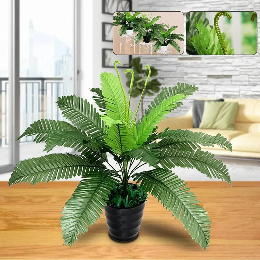 1PCS Artificial Foliage Plant Green Fern Office Home Garden Wedding Decoration Artificial Green Plant
1PCS Artificial Foliage Plant Green Fern Office Home Garden Wedding Decoration Artificial Green Plant