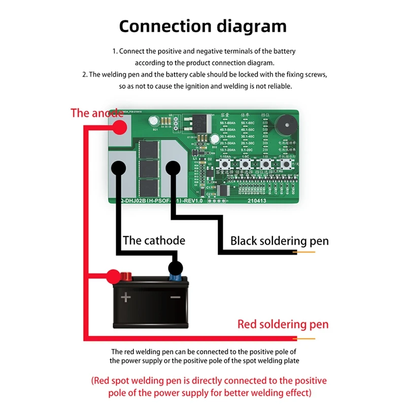 DIY Spot-Welding Machine Intelligent Control with 6 MOS Tube for LED Display Six Gears of Power Adjustable Welding Tool
DIY Spot-Welding Machine Intelligent Control with 6 MOS Tube for LED Display Six Gears of Power Adjustable Welding Tool
