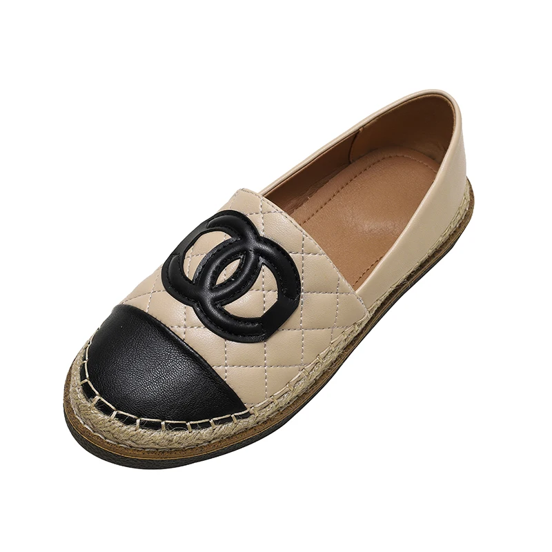 Cc naked fisherman shoes women's autumn 2021 new straw thick-soled lazy Lok Fu shoes flat foot pedal small fragrance autumn
Cc naked fisherman shoes women's autumn 2021 new straw thick-soled lazy Lok Fu shoes flat foot pedal small fragrance autumn
