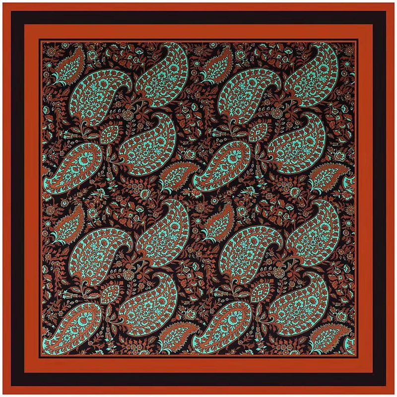 New 100%Twill Silk Scarf Women Large Shawls Stoles Cashew Print OVERSIZED SCARF Foulards Femme Wrap Bandanas 130*130CM
New 100%Twill Silk Scarf Women Large Shawls Stoles Cashew Print OVERSIZED SCARF Foulards Femme Wrap Bandanas 130*130CM