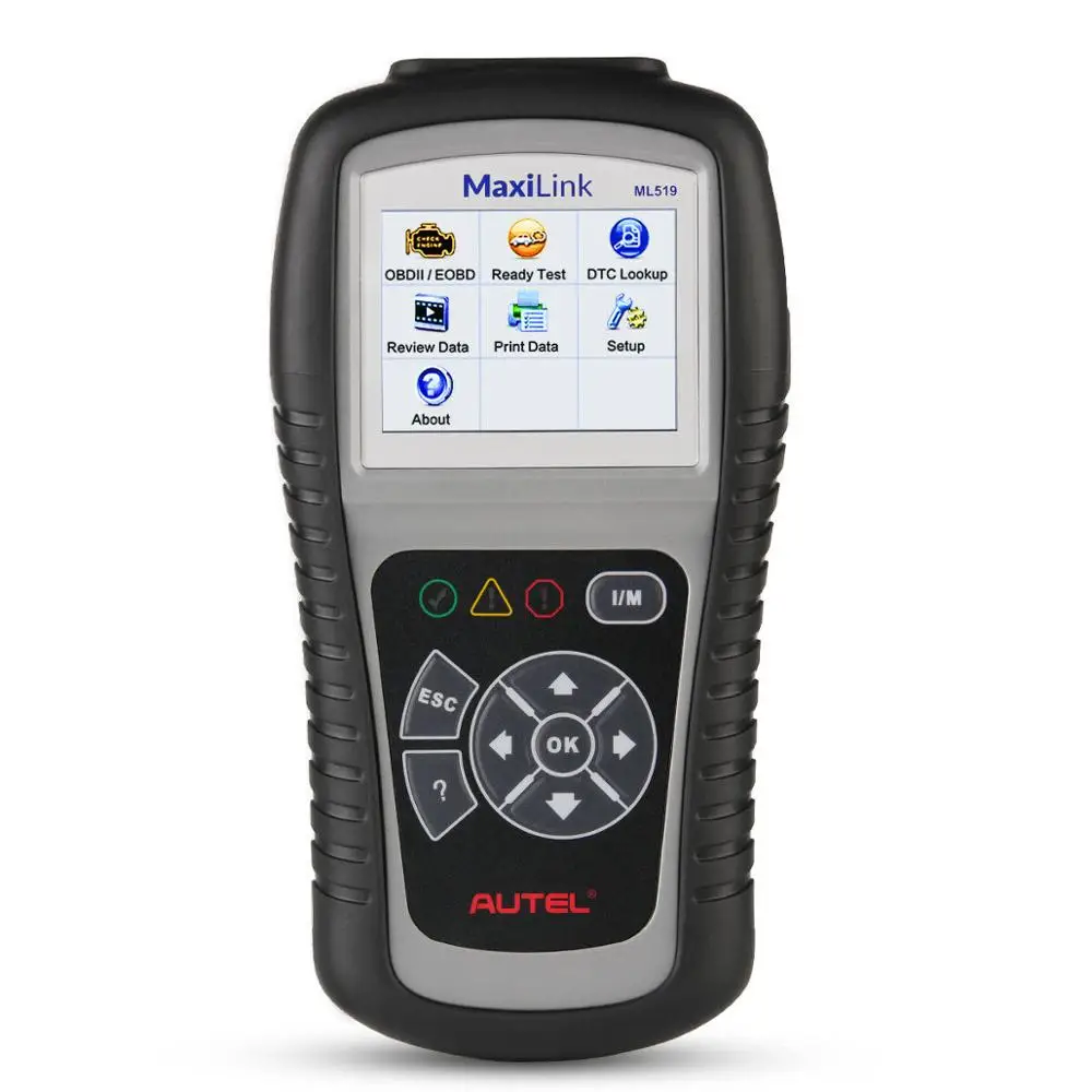 Autel Maxilink ML619 OBD Diagnostic Scan Tool ML 619 ABS/SRS system Diagnosis Code Reader Scanner
Autel Maxilink ML619 OBD Diagnostic Scan Tool ML 619 ABS/SRS system Diagnosis Code Reader Scanner
