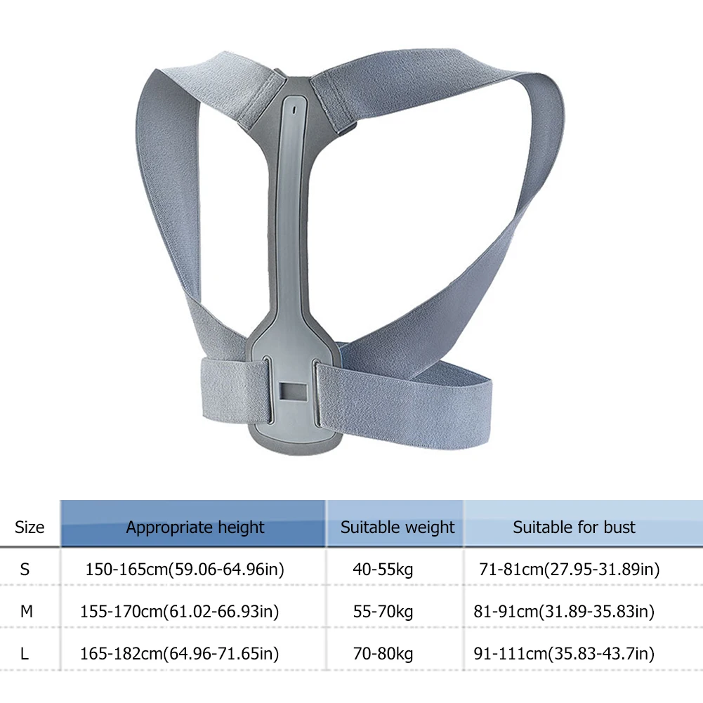 Multi-functional Back Posture Corrector Practical Durable Adjustable Spine Brace Belt Shoulder Support Health Care
Multi-functional Back Posture Corrector Practical Durable Adjustable Spine Brace Belt Shoulder Support Health Care