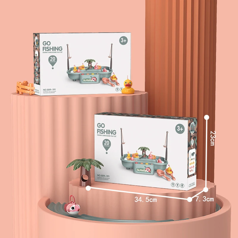 Montessori Fishing Bathing Toys Baby Kids Educational Fishing Games Toy Set Light Music Ducks Water Circulation Board Game Toy
Montessori Fishing Bathing Toys Baby Kids Educational Fishing Games Toy Set Light Music Ducks Water Circulation Board Game Toy
