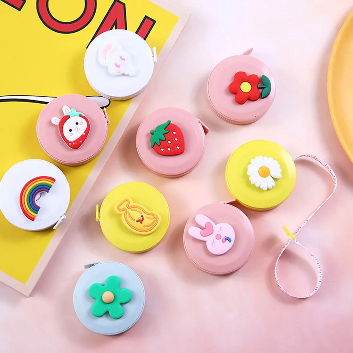 15m/150cm Mini Tape Measure Ruler Portable Measuring Clothes Soft Ruler Tape Measure Tapeline Measuring Tool
15m/150cm Mini Tape Measure Ruler Portable Measuring Clothes Soft Ruler Tape Measure Tapeline Measuring Tool