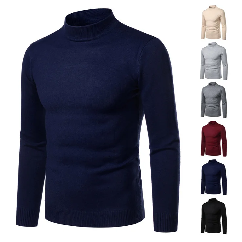Autumn Warm Cashmere Sweater Men Half High Collar Mens Long Sleeve Slim Fit Pullover Men All-match Elasticity Base Shirt
Autumn Warm Cashmere Sweater Men Half High Collar Mens Long Sleeve Slim Fit Pullover Men All-match Elasticity Base Shirt