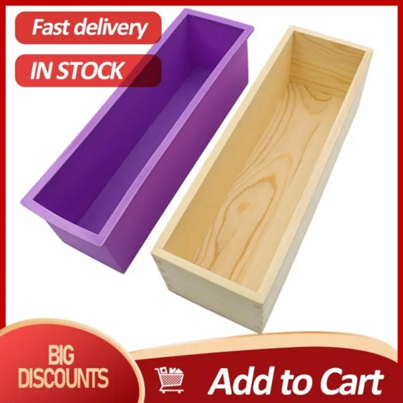 1200ML Silicone Soap Mold Rectangular Wooden Box Flexible Liner DIY Handmade Loaf Mould Soap Mold Soap Making AccessoriesTools
1200ML Silicone Soap Mold Rectangular Wooden Box Flexible Liner DIY Handmade Loaf Mould Soap Mold Soap Making AccessoriesTools