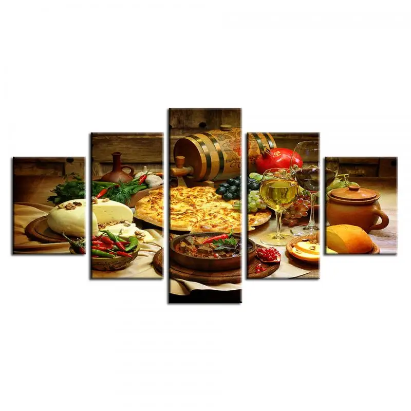Decor Poster Restaurant Kitchen Modular Picture Wall Art 5 Pieces Food and Drink HD Print Canvas Painting Home Decor Unframed
Decor Poster Restaurant Kitchen Modular Picture Wall Art 5 Pieces Food and Drink HD Print Canvas Painting Home Decor Unframed