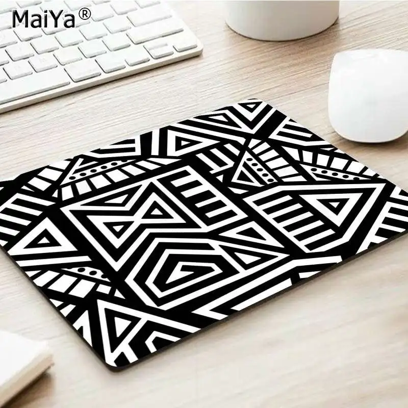 MaiYa Your Own Mats Black White beautiful design Laptop Gaming Mice Mousepad Top Selling Wholesale Gaming Pad mouse 
MaiYa Your Own Mats Black White beautiful design Laptop Gaming Mice Mousepad Top Selling Wholesale Gaming Pad mouse