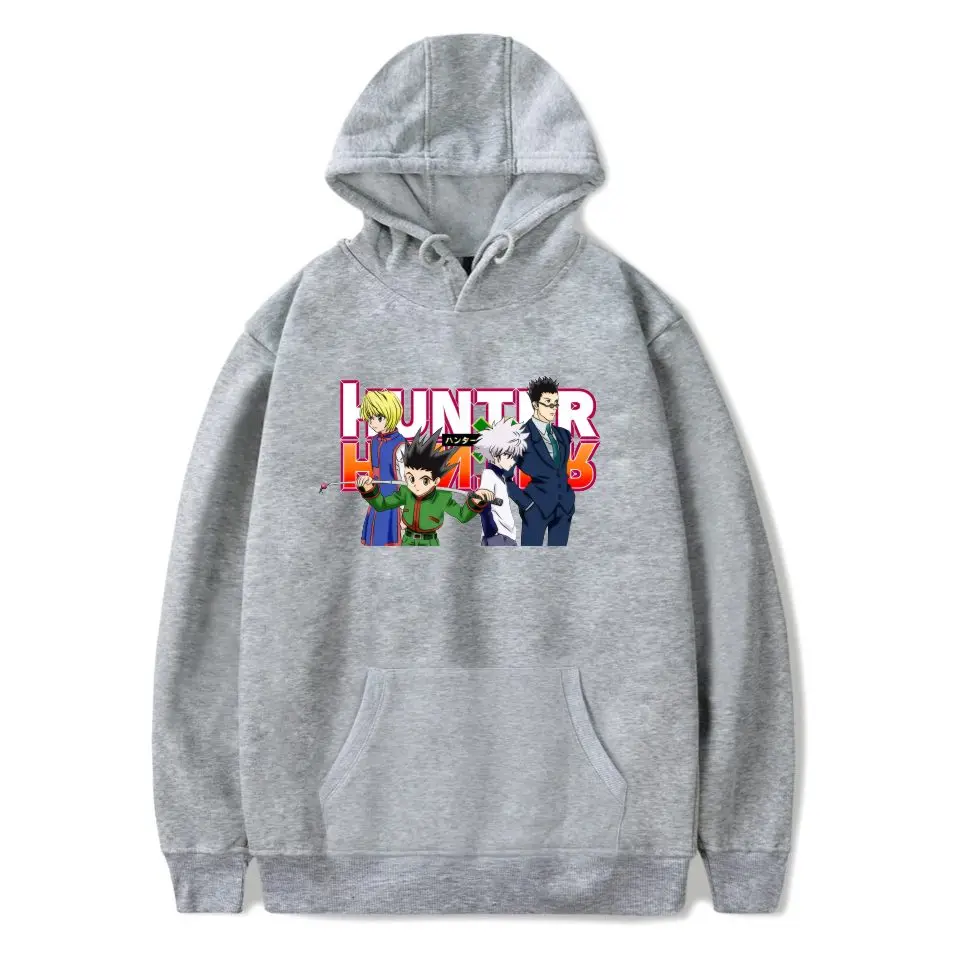 Мужские толстовки с капюшоном Hunter x Hunter, спортивные костюмы, уличная одежда в стиле аниме Харадзюку, повседневные топы с капюшоном Hunter x Hunter, ...
Мужские толстовки с капюшоном Hunter x Hunter, спортивные костюмы, уличная одежда в стиле аниме Харадзюку, повседневные топы с капюшоном Hunter x Hunter, ...