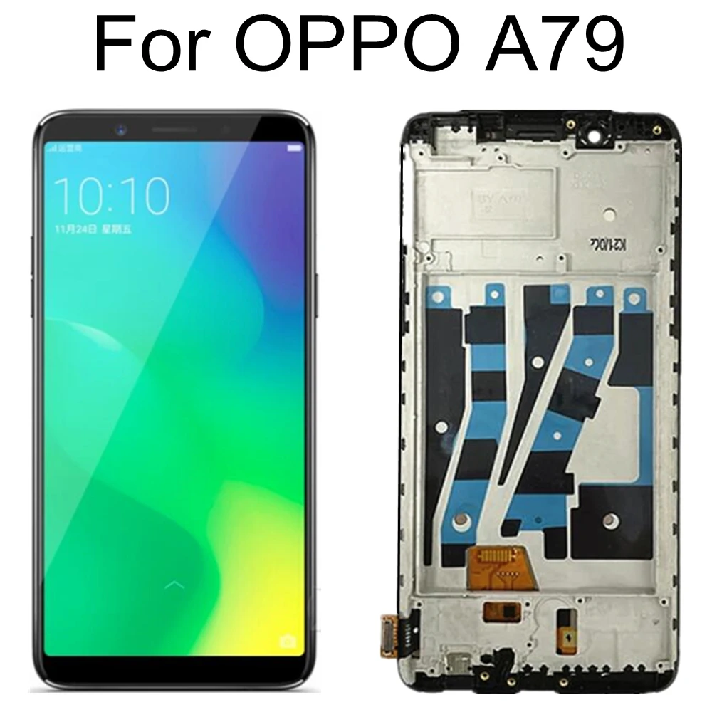 ЖК-дисплей TFT для OPPO A79 + сенсорная панель экран с рамкой дигитайзер в сборе сменный экран для OPPO A79
ЖК-дисплей TFT для OPPO A79 + сенсорная панель экран с рамкой дигитайзер в сборе сменный экран для OPPO A79