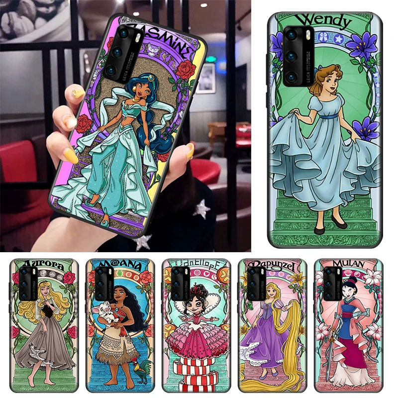 Disney Beautiful Princess Black Phone Case For Huawei Mate 10 20 X 5G 30 40 RS Lite P Smart Pro Plus 2018 2019 2020 2021 Z S
Disney Beautiful Princess Black Phone Case For Huawei Mate 10 20 X 5G 30 40 RS Lite P Smart Pro Plus 2018 2019 2020 2021 Z S