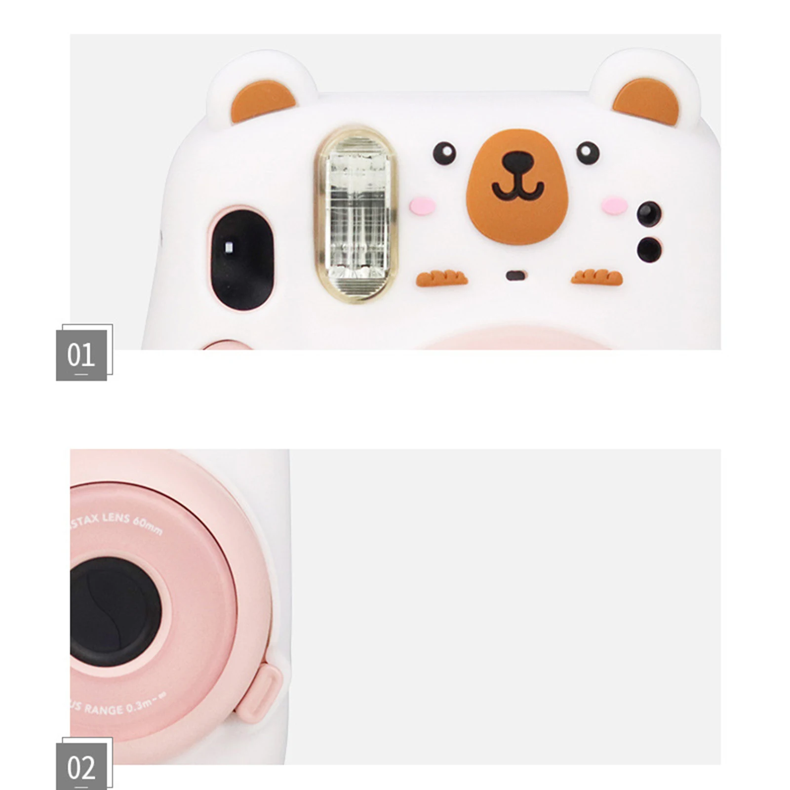 For Polaroid 11 Camera Accessory Artist Cute Bear Paint Silicone Instant Camera Shoulder Bag Protector Cover Case
For Polaroid 11 Camera Accessory Artist Cute Bear Paint Silicone Instant Camera Shoulder Bag Protector Cover Case