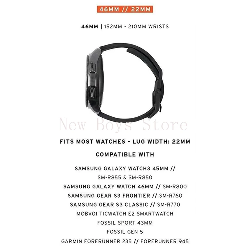 22 23 24mm leather watch band for GALAXY WATCH 46mm strap for samsung Gear S3 loop wristband for GT 2 PRO sport bracelet
22 23 24mm leather watch band for GALAXY WATCH 46mm strap for samsung Gear S3 loop wristband for GT 2 PRO sport bracelet