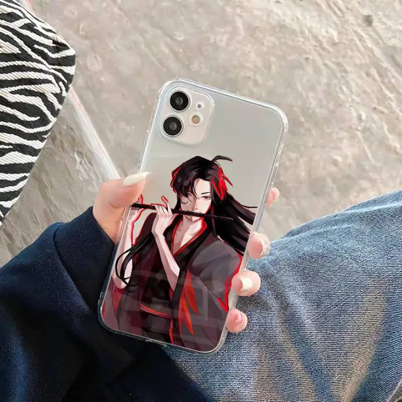 Mo Dao Zu Shi anime Phone Case Transparent for iPhone 11 12 mini pro XS MAX 8 7 6 6S Plus X 5S SE 2020 XR
Mo Dao Zu Shi anime Phone Case Transparent for iPhone 11 12 mini pro XS MAX 8 7 6 6S Plus X 5S SE 2020 XR