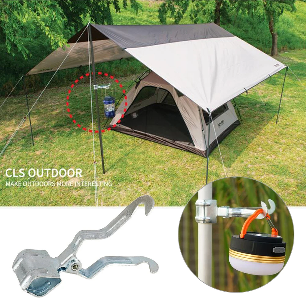 Outdoor Iron Clip Hanging Hook Clamp Accessories Camping Portable Camping Tent Multi-function Outdoor Elements
Outdoor Iron Clip Hanging Hook Clamp Accessories Camping Portable Camping Tent Multi-function Outdoor Elements