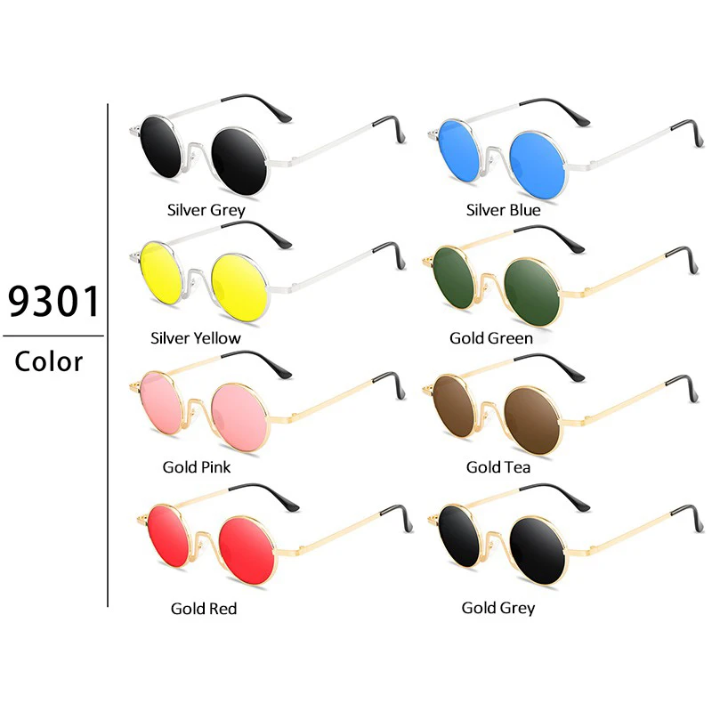 Classic Gothic Steampunk Style Round Sunglasses Men Women Brand Designer Retro Round Metal Sun Glasses
Classic Gothic Steampunk Style Round Sunglasses Men Women Brand Designer Retro Round Metal Sun Glasses
