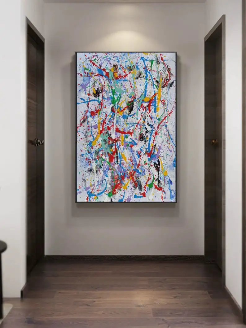 Abstract Painting, Multi-Colored Inspired Painting, Texture Painting, Unique Oil Painting Wall Art Canvas Painting
Abstract Painting, Multi-Colored Inspired Painting, Texture Painting, Unique Oil Painting Wall Art Canvas Painting