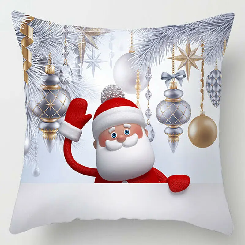 45cmx45cm Christmas Cushion Cover Santa Claus Pattern Square Pillow Case Home Office Sofa Car Decor 2019 new
45cmx45cm Christmas Cushion Cover Santa Claus Pattern Square Pillow Case Home Office Sofa Car Decor 2019 new