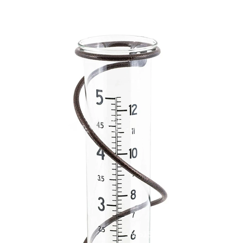 Rain Gauge Outdoor Decorative S piral Garden Glass Rain Water Meter Measuring Decor Rain Gauge Stake Your Garden Decor
Rain Gauge Outdoor Decorative S piral Garden Glass Rain Water Meter Measuring Decor Rain Gauge Stake Your Garden Decor