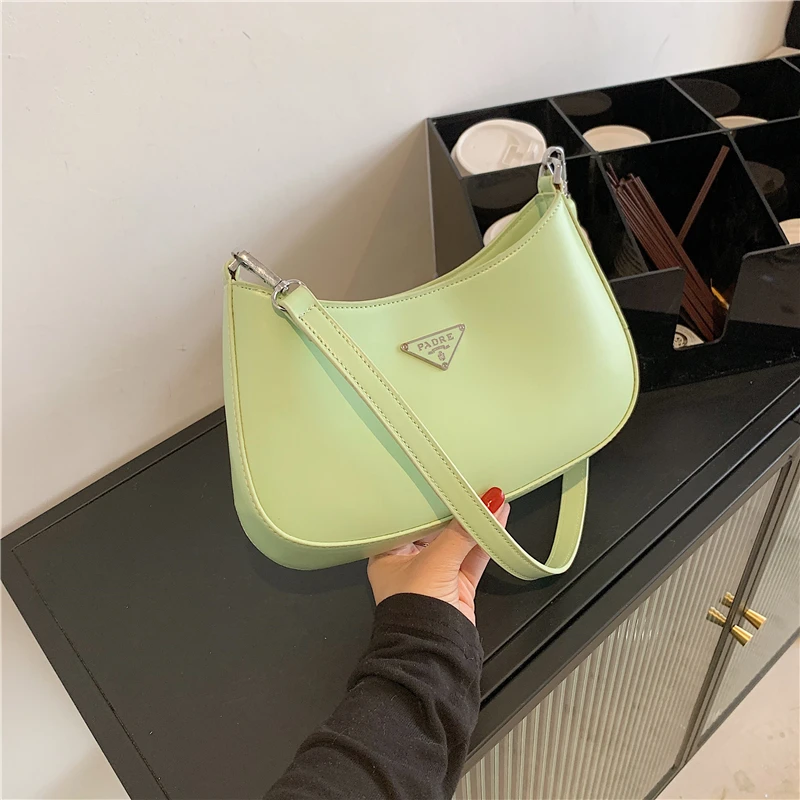 Purses And Handbags Simple Solid Leather Shoulder Bag High Quality Women's Underarm Designer Crossbody Bags Sac Femme 
Purses And Handbags Simple Solid Leather Shoulder Bag High Quality Women's Underarm Designer Crossbody Bags Sac Femme