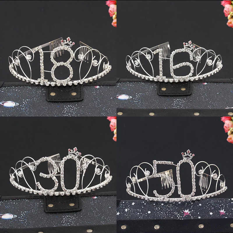 1pc Headband With Numbers New Arrival Princess Crown Hairbands For Birthday Party Decoration Creative Hair Accessories For Girls
1pc Headband With Numbers New Arrival Princess Crown Hairbands For Birthday Party Decoration Creative Hair Accessories For Girls