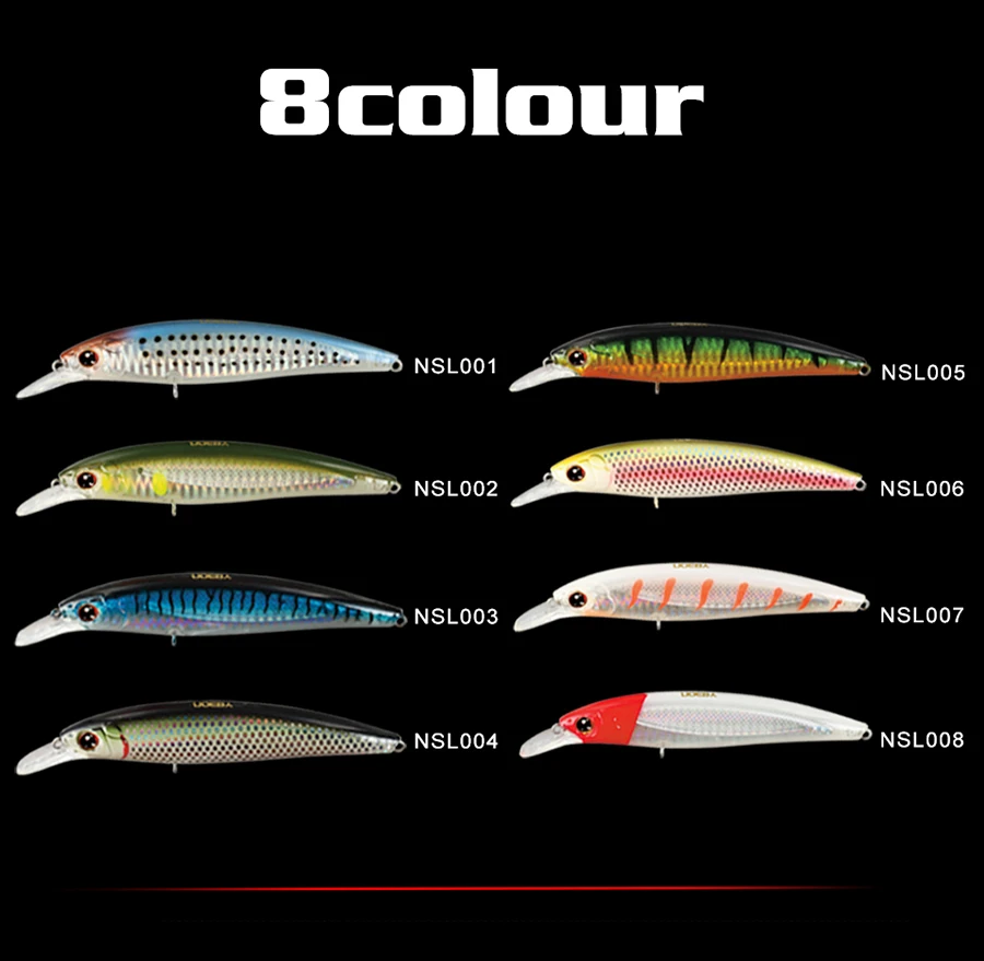 NOEBY 2piece 12cm 25g Sinking Artificial Fishing Lures Minnow Fishing Foods NBL9006S 
NOEBY 2piece 12cm 25g Sinking Artificial Fishing Lures Minnow Fishing Foods NBL9006S