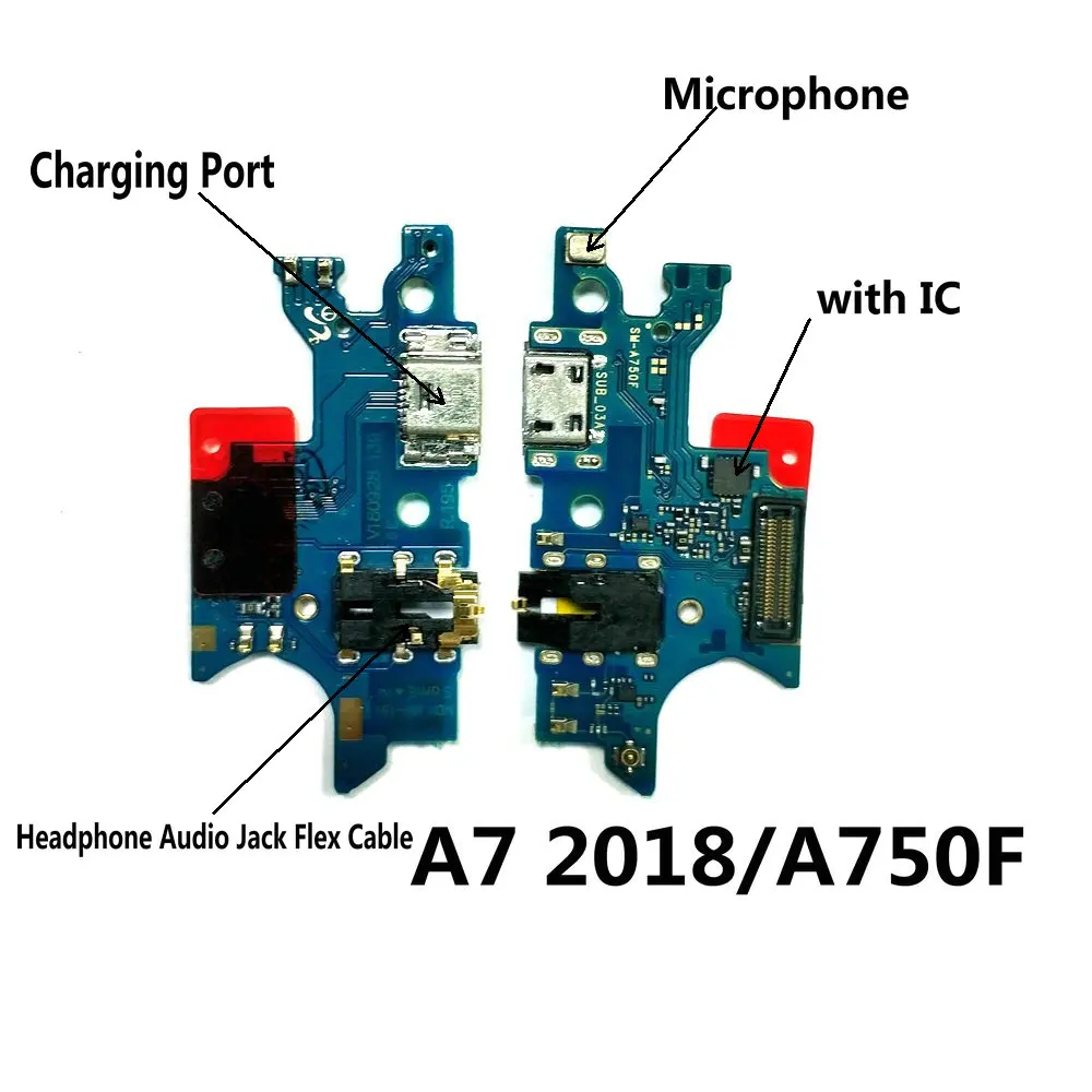 New Microphone Module+USB Charging Port Board Flex Cable Connector Parts For Samsung A7 2018 / A750F
New Microphone Module+USB Charging Port Board Flex Cable Connector Parts For Samsung A7 2018 / A750F