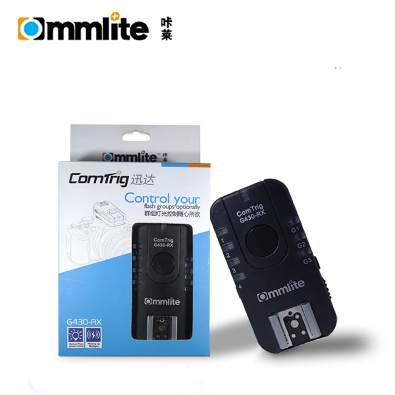 Camera Flash Accessories ComTrig G430 Multi-functional Grouping Flash Trigger Receiver for Nikon Pentax Cameras
Camera Flash Accessories ComTrig G430 Multi-functional Grouping Flash Trigger Receiver for Nikon Pentax Cameras