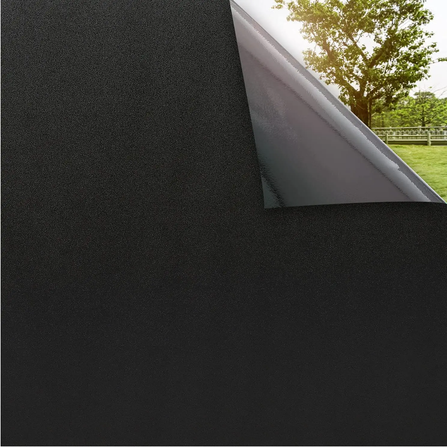 Total Blackout Window Film Privacy Room Darkening Window Tint for Home 100% Light Blocking Black Removable Static Cling Cover
Total Blackout Window Film Privacy Room Darkening Window Tint for Home 100% Light Blocking Black Removable Static Cling Cover