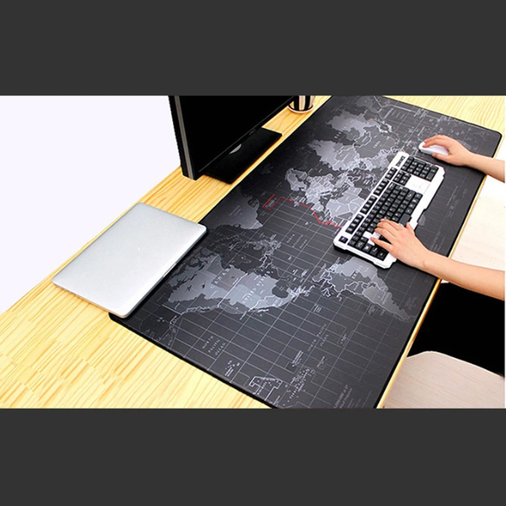 Anti-slip Silicon World Map Pattern Large Gaming Mouse Pad Keyboard Mat Desk Mousepad High Quality
Anti-slip Silicon World Map Pattern Large Gaming Mouse Pad Keyboard Mat Desk Mousepad High Quality