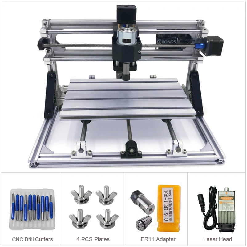Desktop 1610 / 2418 / 3018 GRBL Control DIY Hobby Mini CNC Wood Router PCB Milling Engraving Machine
Desktop 1610 / 2418 / 3018 GRBL Control DIY Hobby Mini CNC Wood Router PCB Milling Engraving Machine