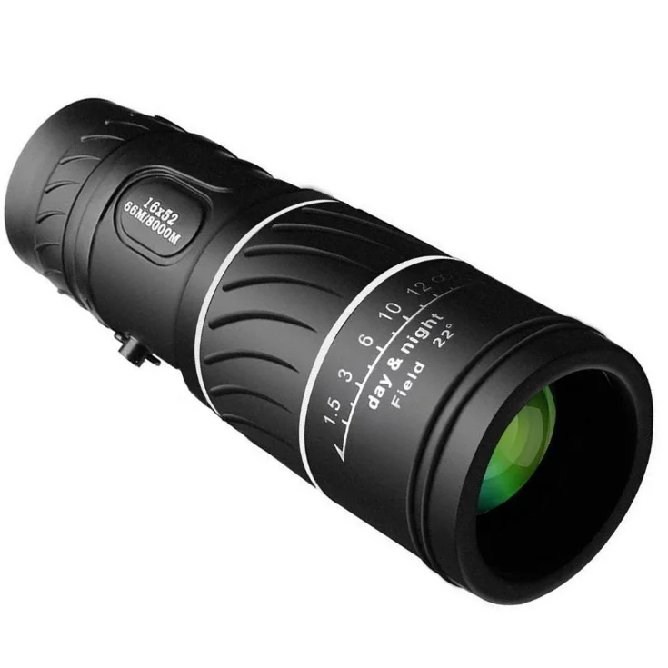 Portable 16 X 52 High Over Binoculars Telescope Monocular 66 / 8000M Plastic Binoculars Outdoor Black Outdoor Telescope
Portable 16 X 52 High Over Binoculars Telescope Monocular 66 / 8000M Plastic Binoculars Outdoor Black Outdoor Telescope