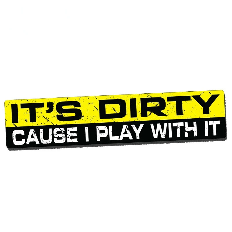 Creative Car Stickers It Is Dirty Cause I Play with It Decal Vinyl Jdm Funny Waterproof PVC Decals Car Accessories
Creative Car Stickers It Is Dirty Cause I Play with It Decal Vinyl Jdm Funny Waterproof PVC Decals Car Accessories