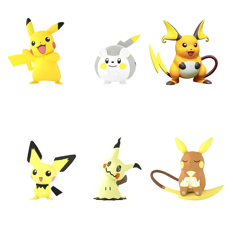 Genuine Pokémon Anime Figure Kawaii Pop It Pikachu togemaru raichu mimikyu Children Toys Room Decoration
Genuine Pokémon Anime Figure Kawaii Pop It Pikachu togemaru raichu mimikyu Children Toys Room Decoration