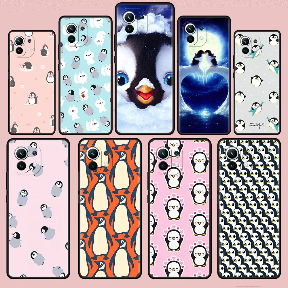 Cute Lovely Penguin Black Case For Xiaomi Mi Poco X3 NFC M3 10T 11 9T Note 10 A2 Lite F3 Pro CC9 Pocophone F1 Phone Cover
Cute Lovely Penguin Black Case For Xiaomi Mi Poco X3 NFC M3 10T 11 9T Note 10 A2 Lite F3 Pro CC9 Pocophone F1 Phone Cover