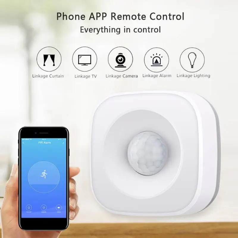 WiFi PIR датчик движения детектор домашней сигнализации инфракрасный дальний трансмиссионный дальний детектор с настройкой чувствительности...
WiFi PIR датчик движения детектор домашней сигнализации инфракрасный дальний трансмиссионный дальний детектор с настройкой чувствительности...