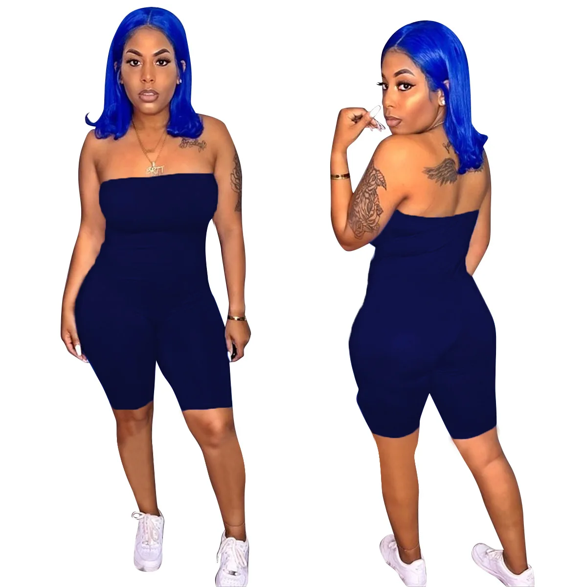 Женский комбинезон на бретелях-спагетти, однотонный Повседневный модный костюм из двух предметов в европейском и американском стиле, лето ...
Женский комбинезон на бретелях-спагетти, однотонный Повседневный модный костюм из двух предметов в европейском и американском стиле, лето ...