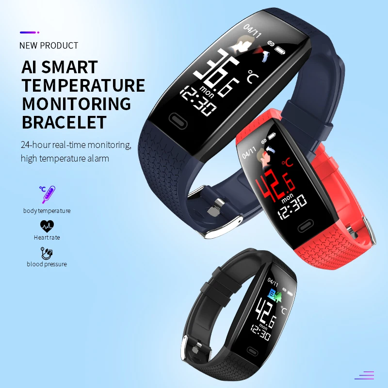 LSfitness bracelet for temperature monitoring smart bracelet heart rate fitness 90mAh color screen bluetooth 4.0 smart wristband
LSfitness bracelet for temperature monitoring smart bracelet heart rate fitness 90mAh color screen bluetooth 4.0 smart wristband