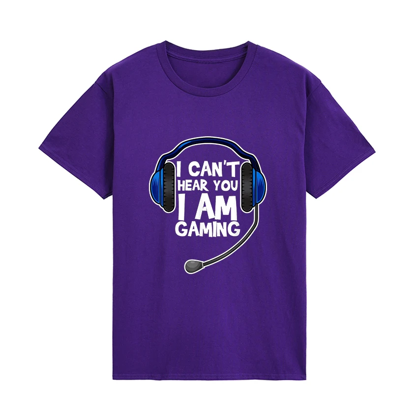 Funny I Can't Hear You I'm Gaming Computer Video Gamers Graphic T Shirt Cotton Tee T-Shirts Loose Comfortable Clothes
Funny I Can't Hear You I'm Gaming Computer Video Gamers Graphic T Shirt Cotton Tee T-Shirts Loose Comfortable Clothes