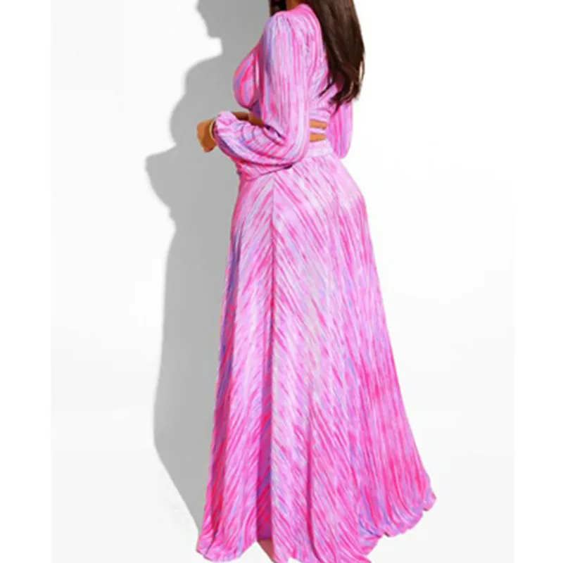 Summer Vintage Women Dress Elegant Streetwear Loose Sexy Striped Dress Deep V Neck Pleated Dress 2021
Summer Vintage Women Dress Elegant Streetwear Loose Sexy Striped Dress Deep V Neck Pleated Dress 2021