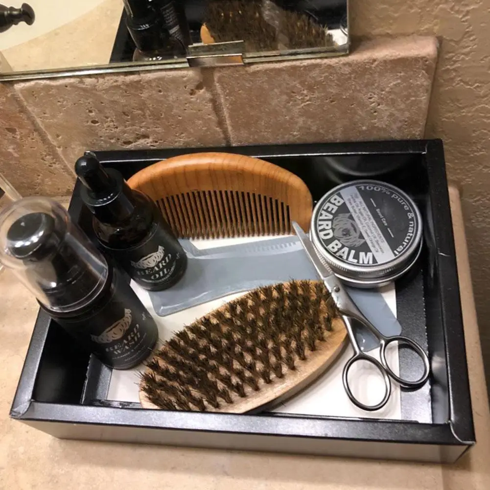 9Pcs/Set Beard Growth Kit Wash Conditioner Growth Balm Softener Nourishing Scissors Beard Cleansing Bristle Set Care Brush T7F3
9Pcs/Set Beard Growth Kit Wash Conditioner Growth Balm Softener Nourishing Scissors Beard Cleansing Bristle Set Care Brush T7F3